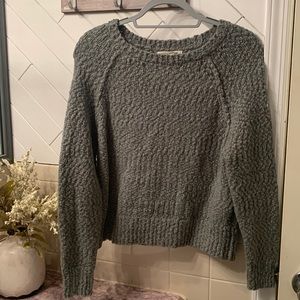 Yet Again - Light green sweater, size M